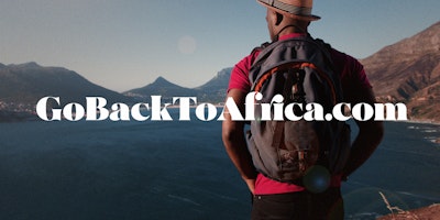 Black & Abroad Go Back to Africa campaign