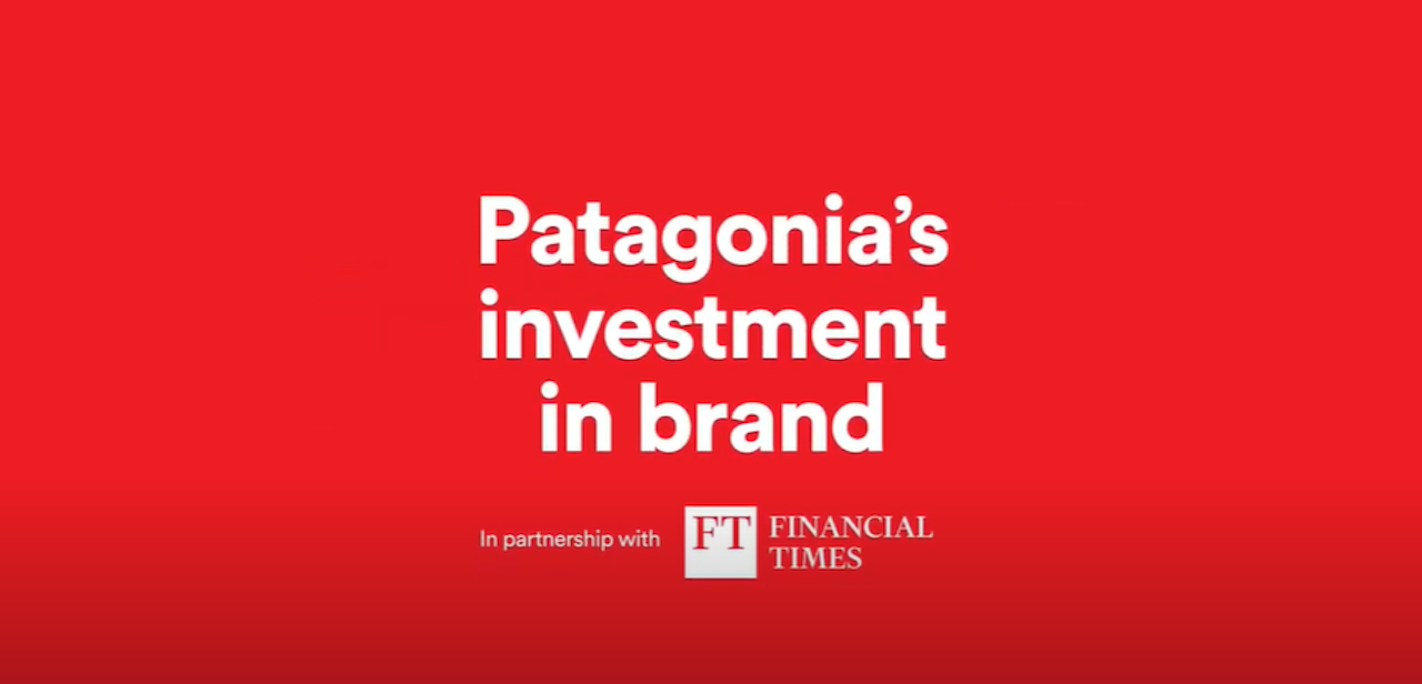 Massakre overse værtinde The FT Investment In Brand Award Celebrates Patagonia In A Year Devoted To  Sustainability | The Drum