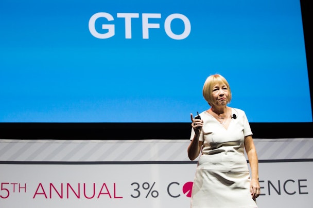 Cindy Gallop at 3% Conference