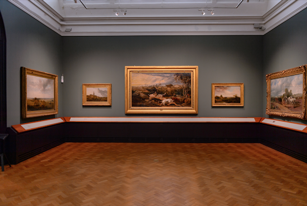 Painting galleries, Victoria and Albert Museum, London