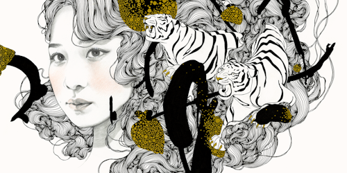 Artist Tran Nguyen is part of Tiger Beer & WWF campaign to save tigers