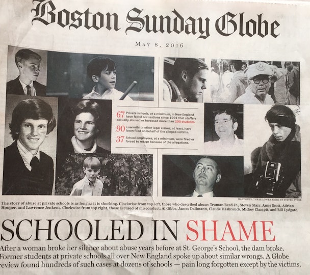 The Boston Globe Page 1