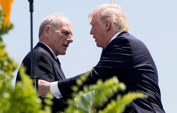 Trump with Kelly