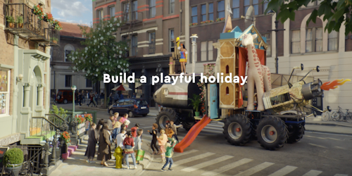 Lego Christmas ad 