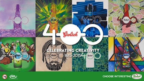 Grolsch has turned to the power of images