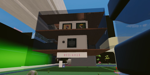 Virtual horses, NFT art and a whole lot of experimentation is housed at MediaHub's office in the metaverse.