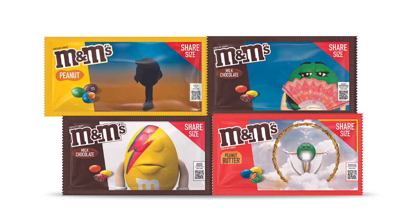 M&Ms' beloved characters are getting a new look, Advertising