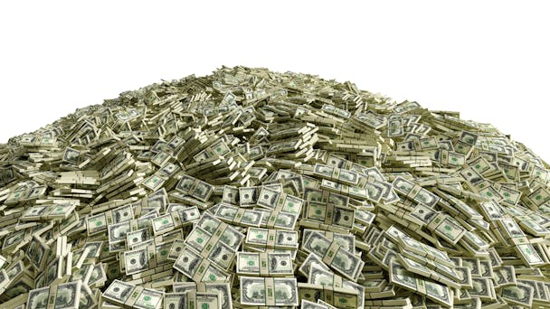 Mountains of money Mountains of money
