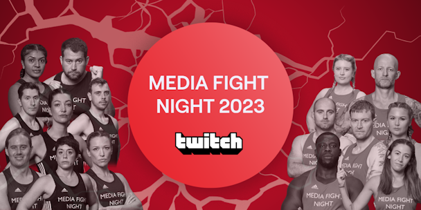 Media Fight Night 2023 streamin glive on Twitch on 2nd November.