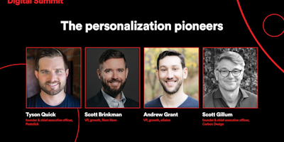 You can watch the full ‘The personalization pioneers' panel discussion on demand.
