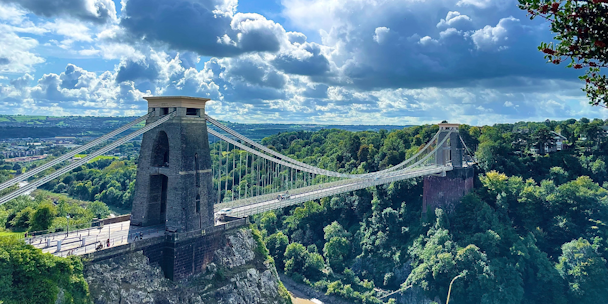 Photograph of Clifton suspension bridge