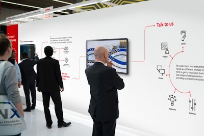 ABB event wall