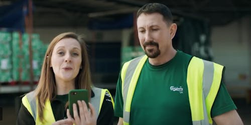 Staff reading Carlsberg Mean Tweets. Staff reading Carlsberg Mean Tweets.
