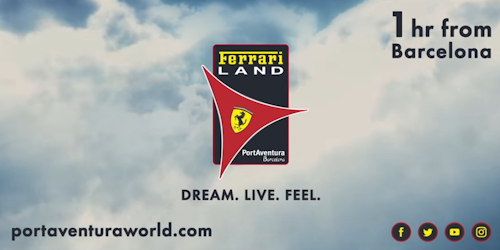 Ferrari Land ad