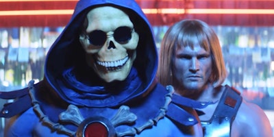 Skeletor and He-Man in the MoneySupermarket ad