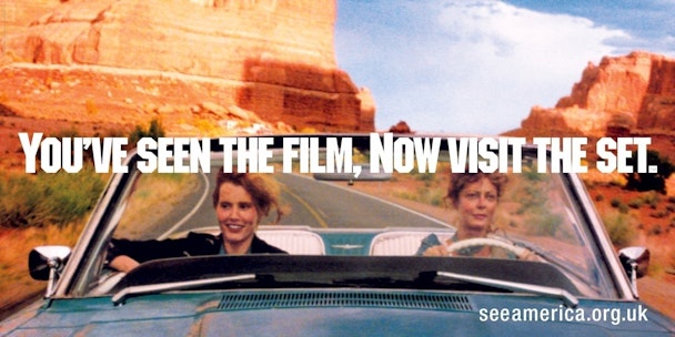You've seen the movie... US tourism campaign poster.