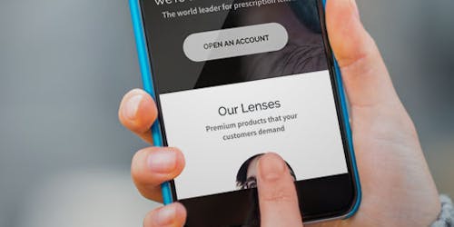 Essilor's new site Essilor's new site
