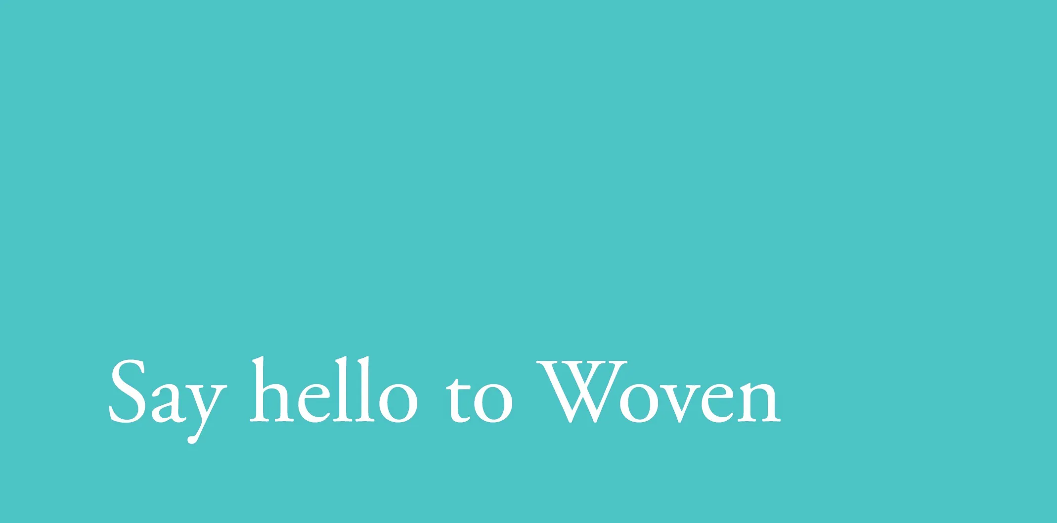 Ink Digital rebrands to become Woven | The Drum