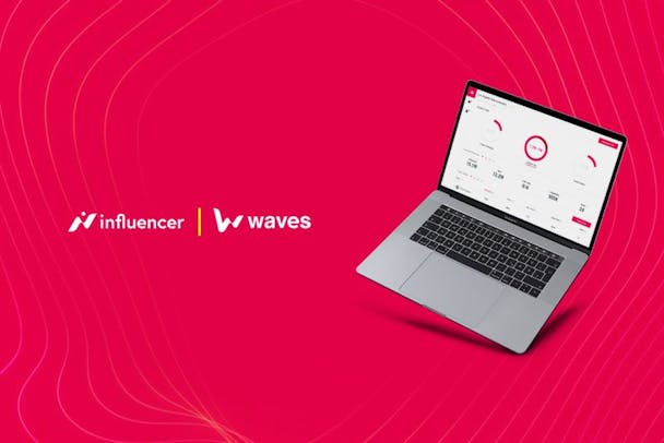 Influencer launches Waves Influencer launches Waves