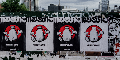Creem out-of-home ads in NYC