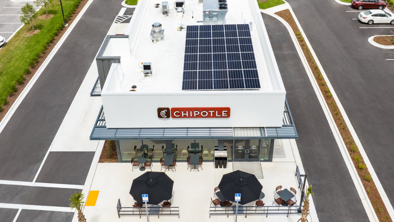 Chipotle plans to power 7,000 restaurants with renewables, airs new