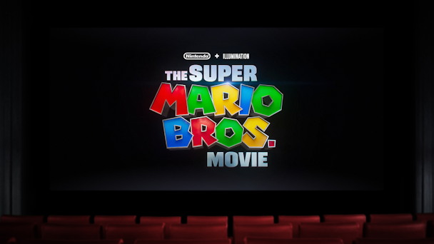 Mario Bros Movie logo