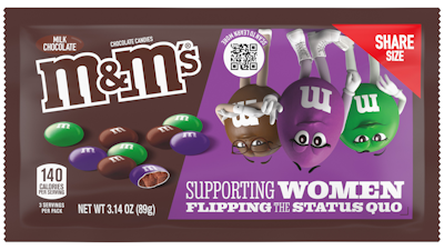 M&M'S pack with female candies