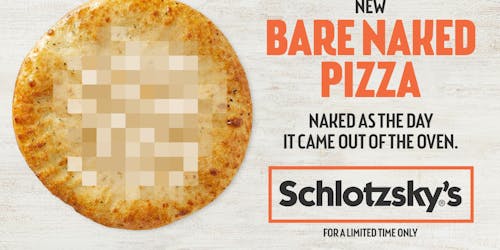 Pizza crust blurred out Pizza crust blurred out