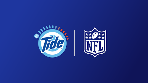 Tide and NFL logos next to one another