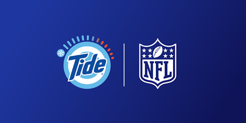 Tide and NFL logos next to one another