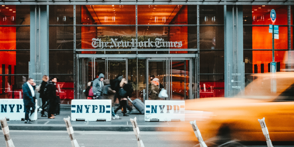 New York Times office