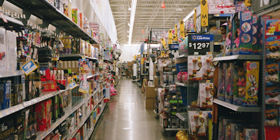 Walmart aisle