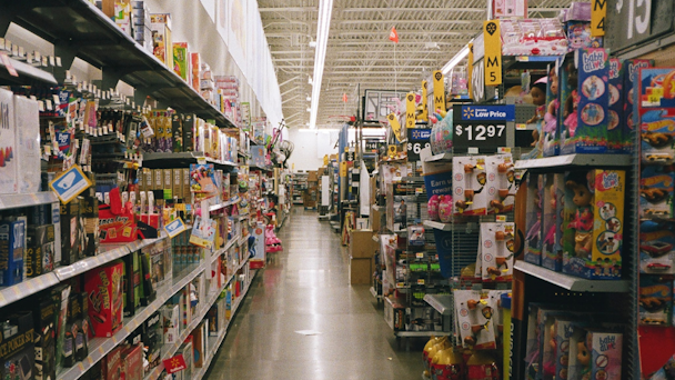 Walmart aisle