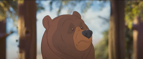 The Bear from the iconic John Lewis ad The Bear and the Hare