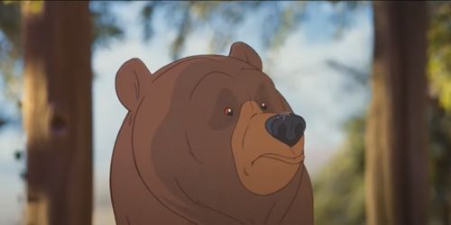The Bear from the iconic John Lewis ad The Bear and the Hare