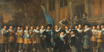 Officers and other Civic Guardsmen of the IV District of Amsterdam