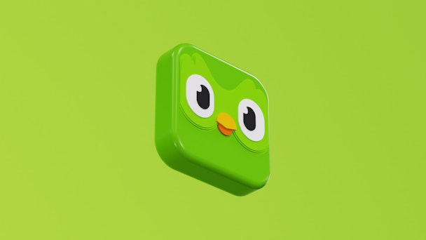 The Duolingo logo