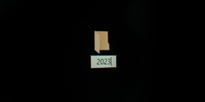 A computer file with the name '2023'