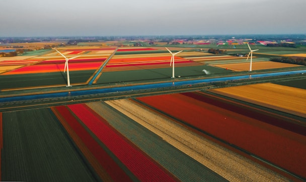 Dutch wind turbines