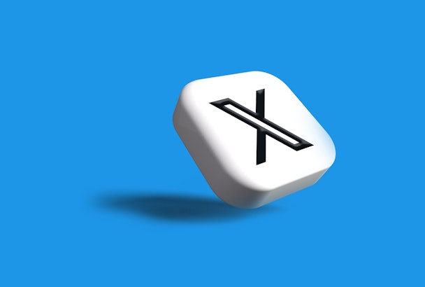 The logo of X, formerly known as Twitter
