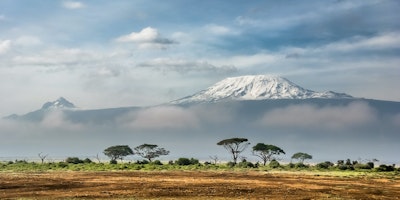 A view of Kilimanjaro from Kenya