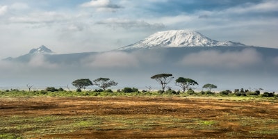A view of Kilimanjaro from Kenya