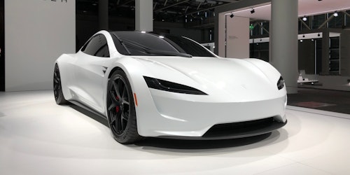 A Tesla car