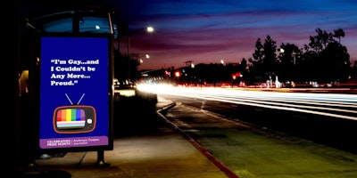 Clear Channel Outdoor's OOH Pride campaign