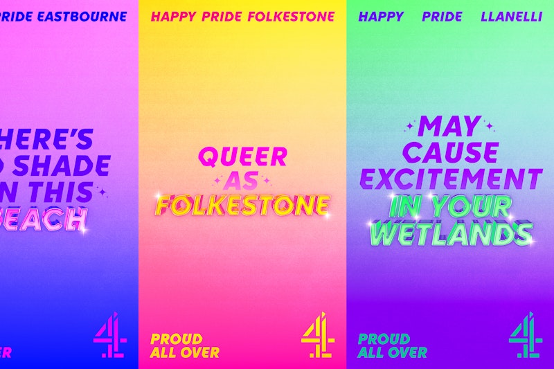 Channel 4 'Proud All Over' campaign 