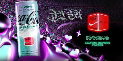 Can of Coca-Cola K-Wave 