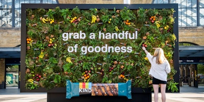 'Grab and Go' Kind Snacks billboard 