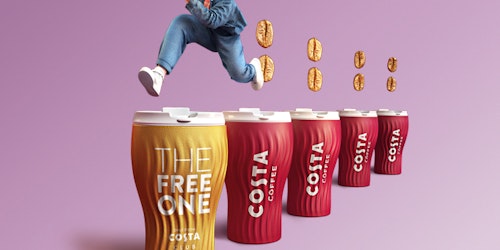 Costa Coffee Club revamped by M&C Saatchi and Pablo London