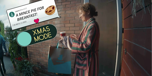 Deliveroo 'Anything Goes' Christmas campaign 