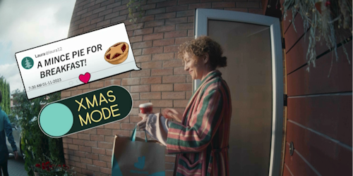 Deliveroo 'Anything Goes' Christmas campaign 